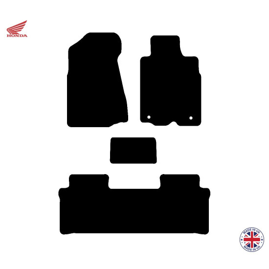 Honda CRV Manual 2001-2006 Car Floor Mat Set